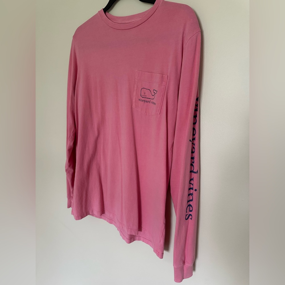 Vineyard Vines Pink Long Sleeve Shirt